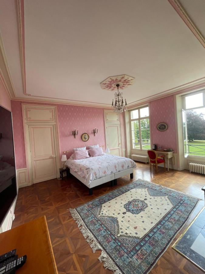 Chateau Du Boulay Morin Le Boulay-Morin Exterior photo The Pink Bedroom